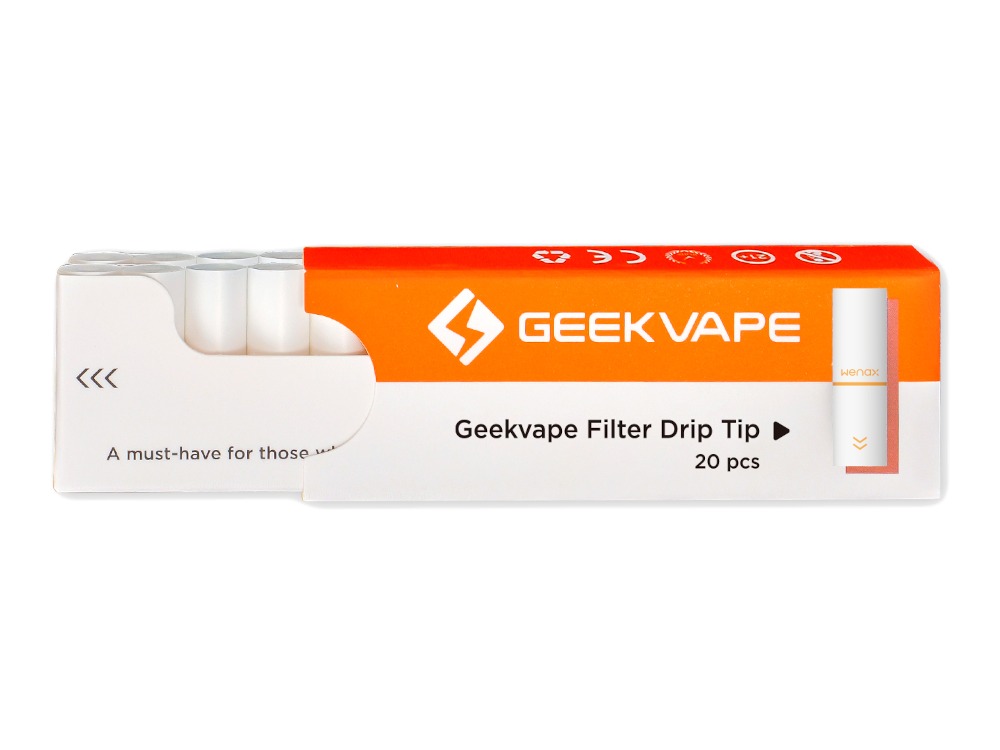 GEEKVAPE - Filter Drip Tip (20 Stück pro Packung)