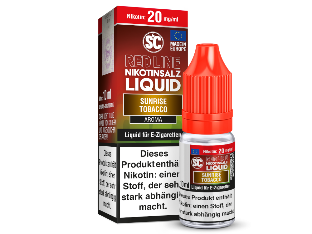 Sunrise Tobacco - Red Line - SC Nikotinsalz Liquid
