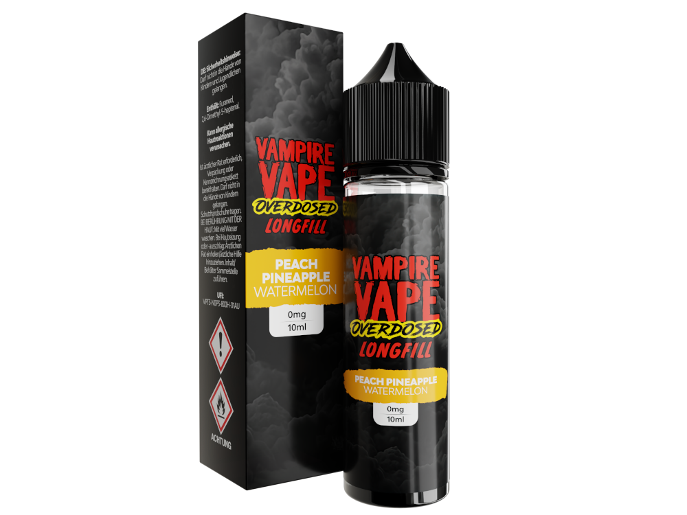 Peach Pineapple Watermelon - Overdosed - Vampire Vape Aroma 10ml