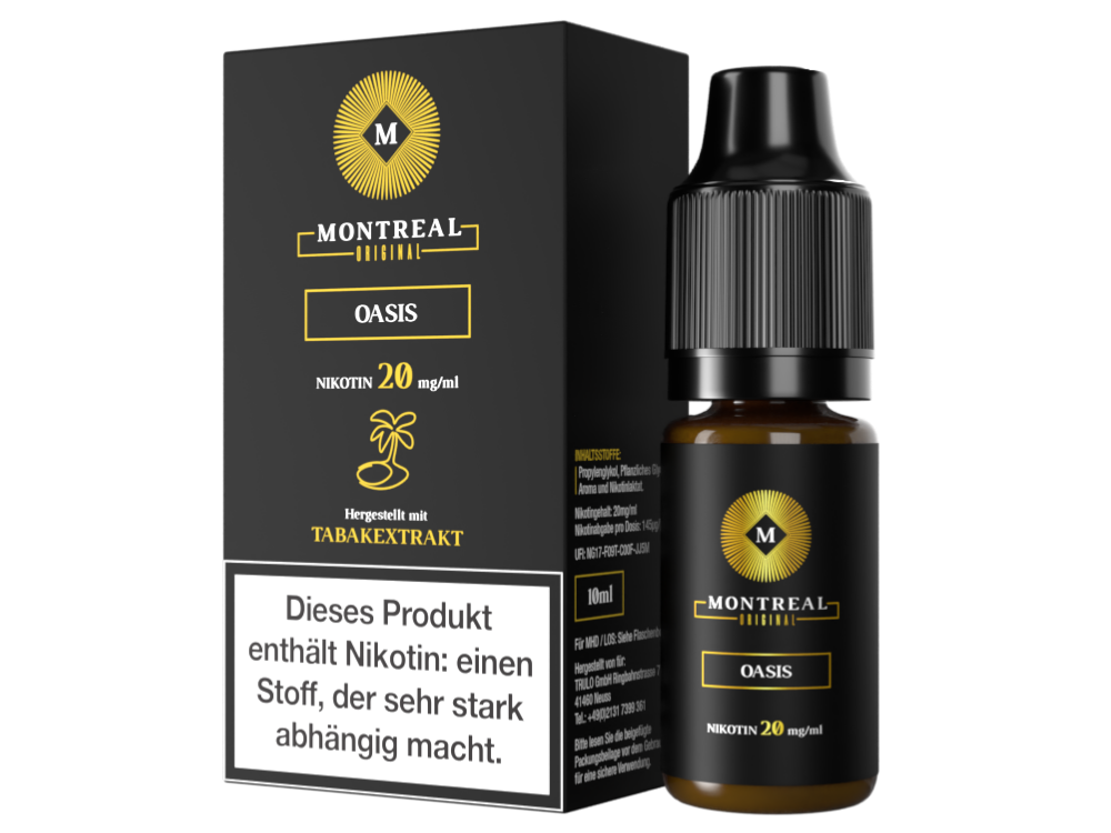Oasis - Montreal Original Nikotinsalz Liquid