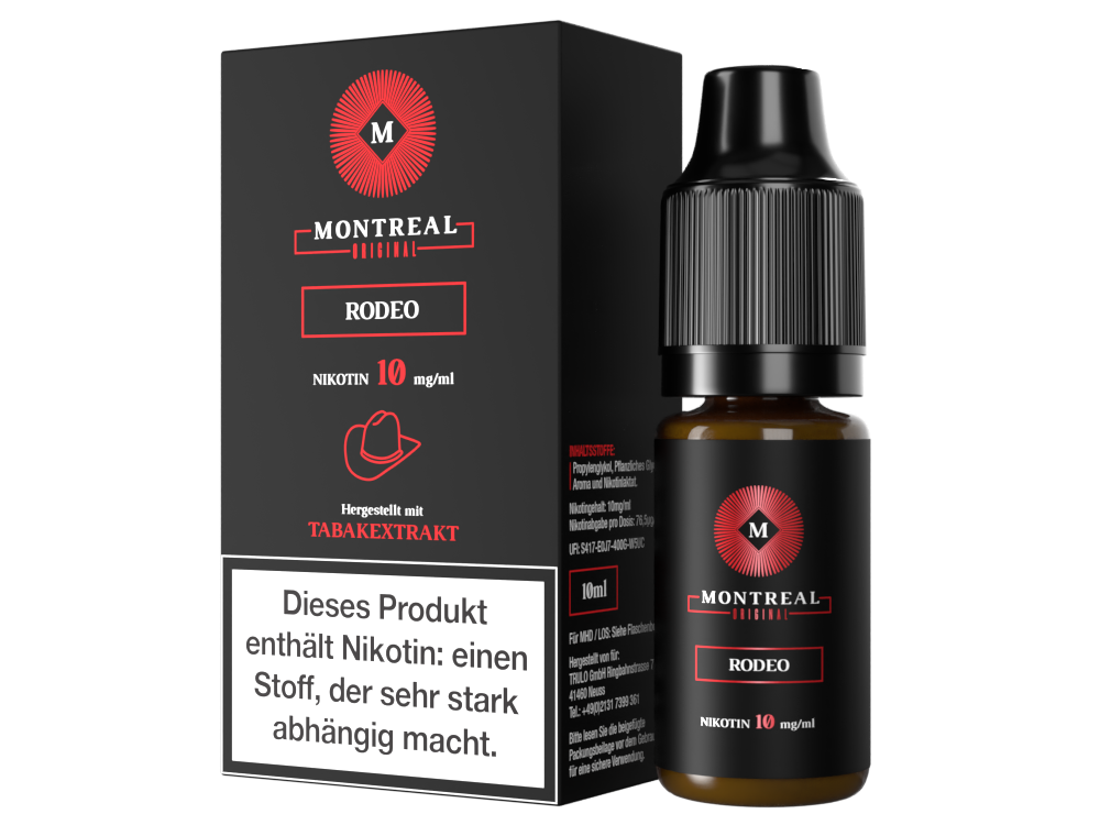 Rodeo - Montreal Original Nikotinsalz Liquid