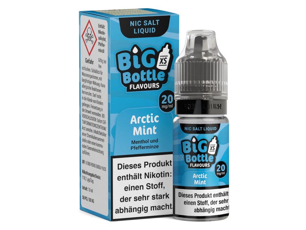 Arctic Mint - Big Bottle Nikotinsalz Liquid