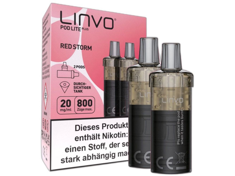 Linvo - Pod Lite Plus Cartridge 20 mg/ml (2 Stück pro Packung)