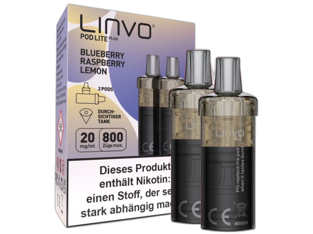 Linvo - Pod Lite Plus Cartridge 20 mg/ml (2 Stück pro Packung)