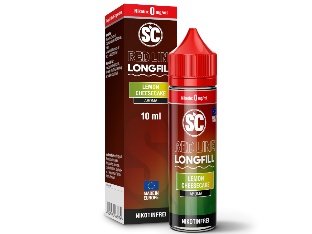 Lemon Cheesecake - Red Line - SC Longfill 10ml