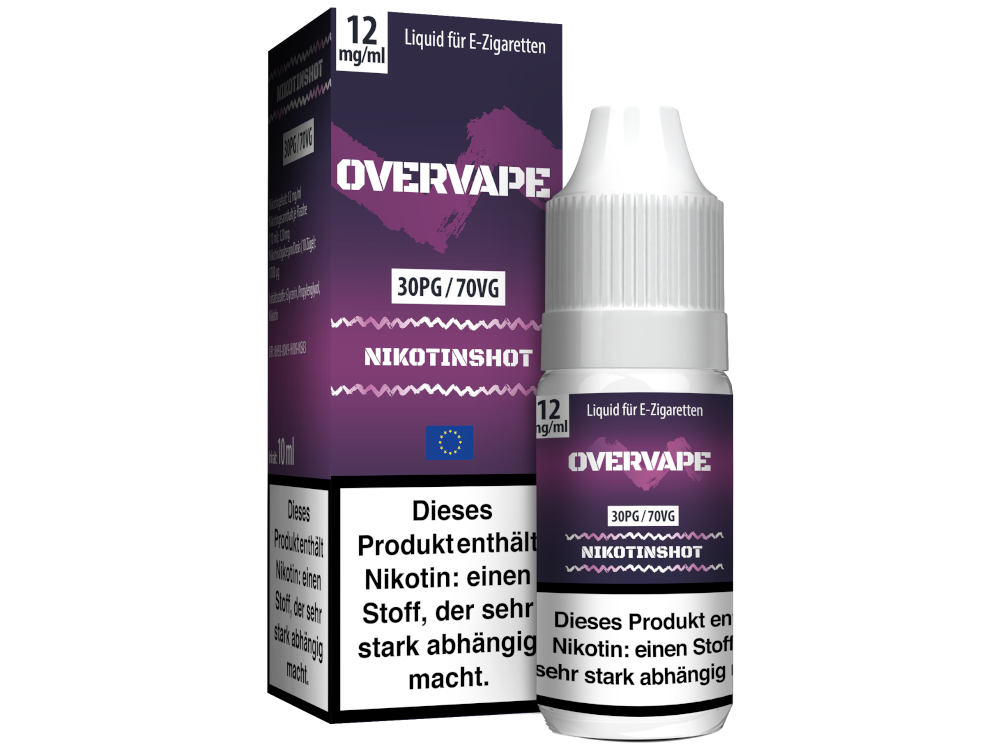 Overvape - 10ml Nikotin Shot 70/30