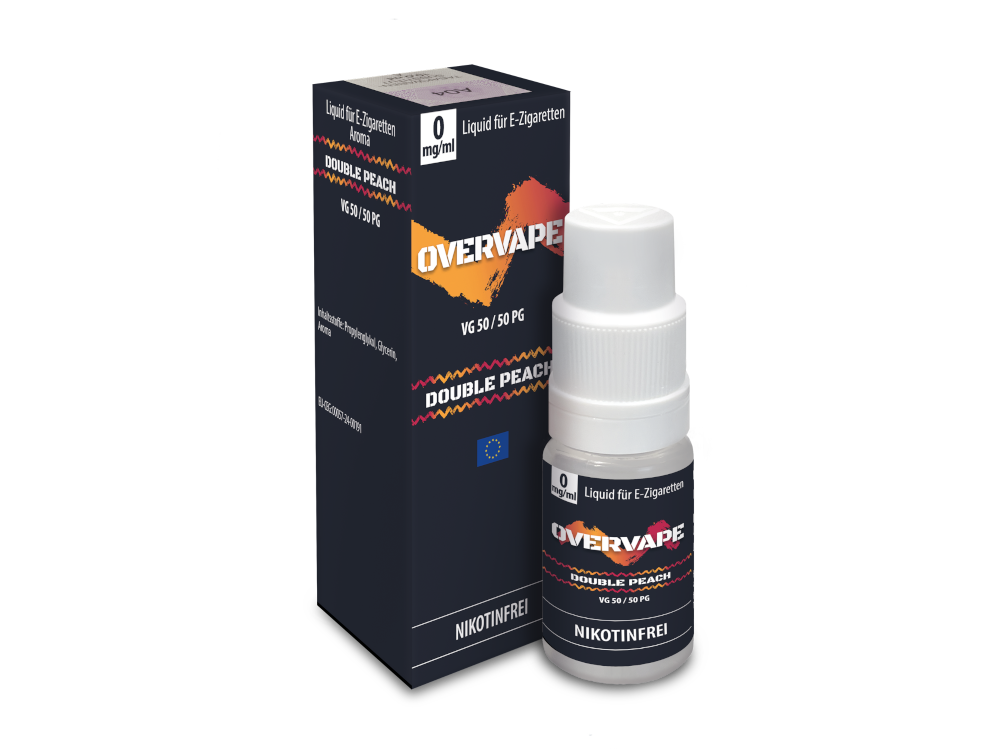 Double Peach - Overvape Nikotinsalz Liquid