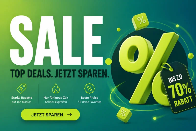 Sale – reduzierte Angebote
