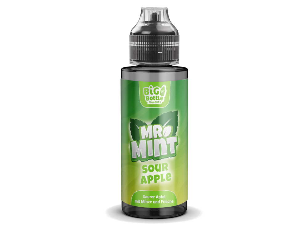 Sour Apple - Mr. Mint by Big Bottle Longfills 10ml