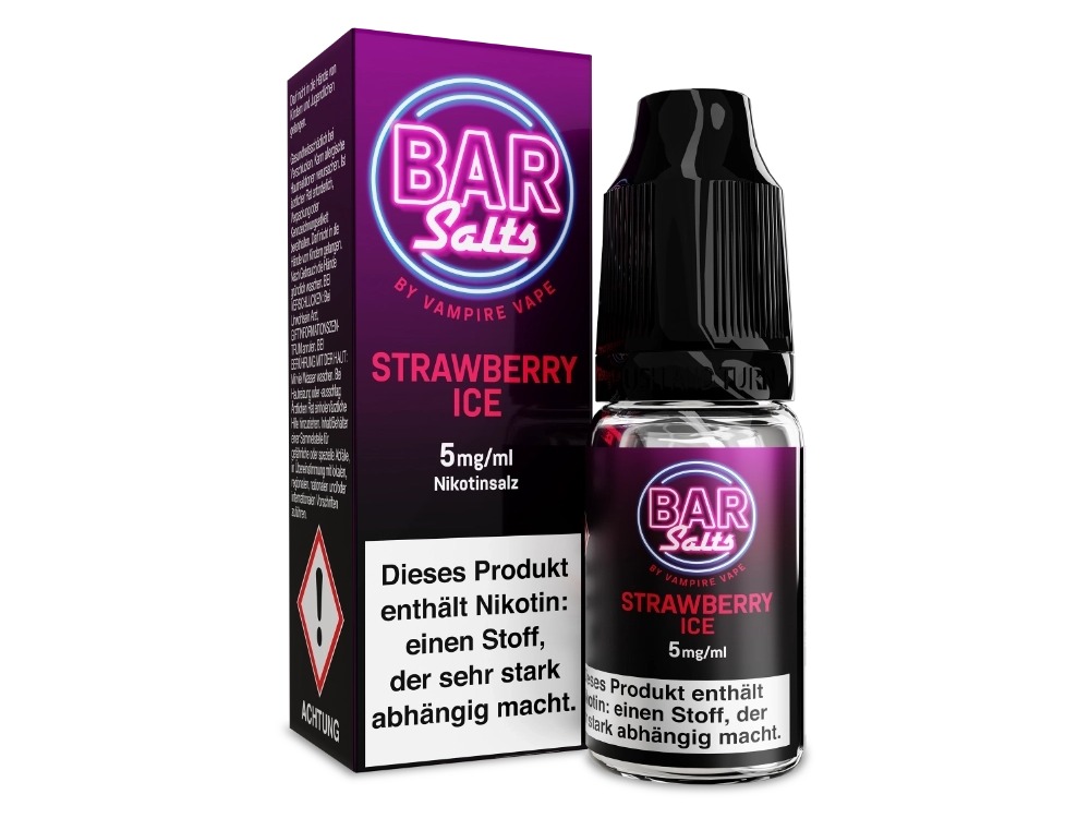 Strawberry Ice - Bar Salts - Vampire Vape Nikotinsalz Liquid