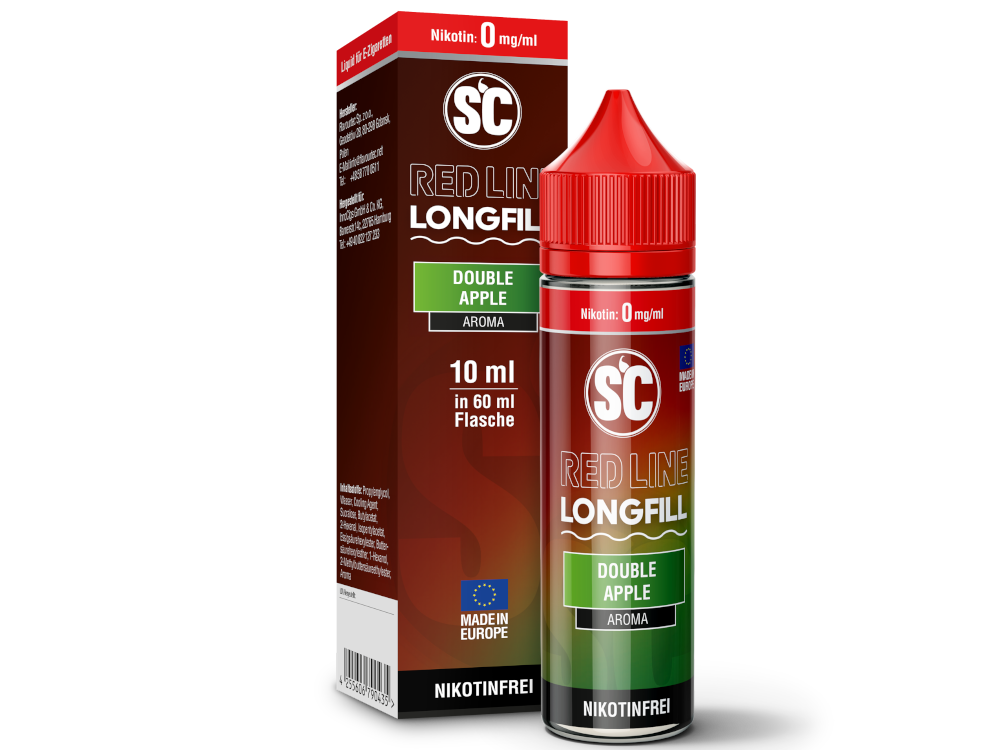 Double Apple - Red Line - SC Longfill 10ml