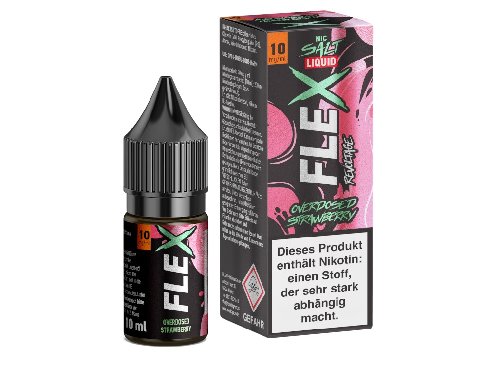 Strawberry - FLEX - Revoltage Nikotinsalz Liquid