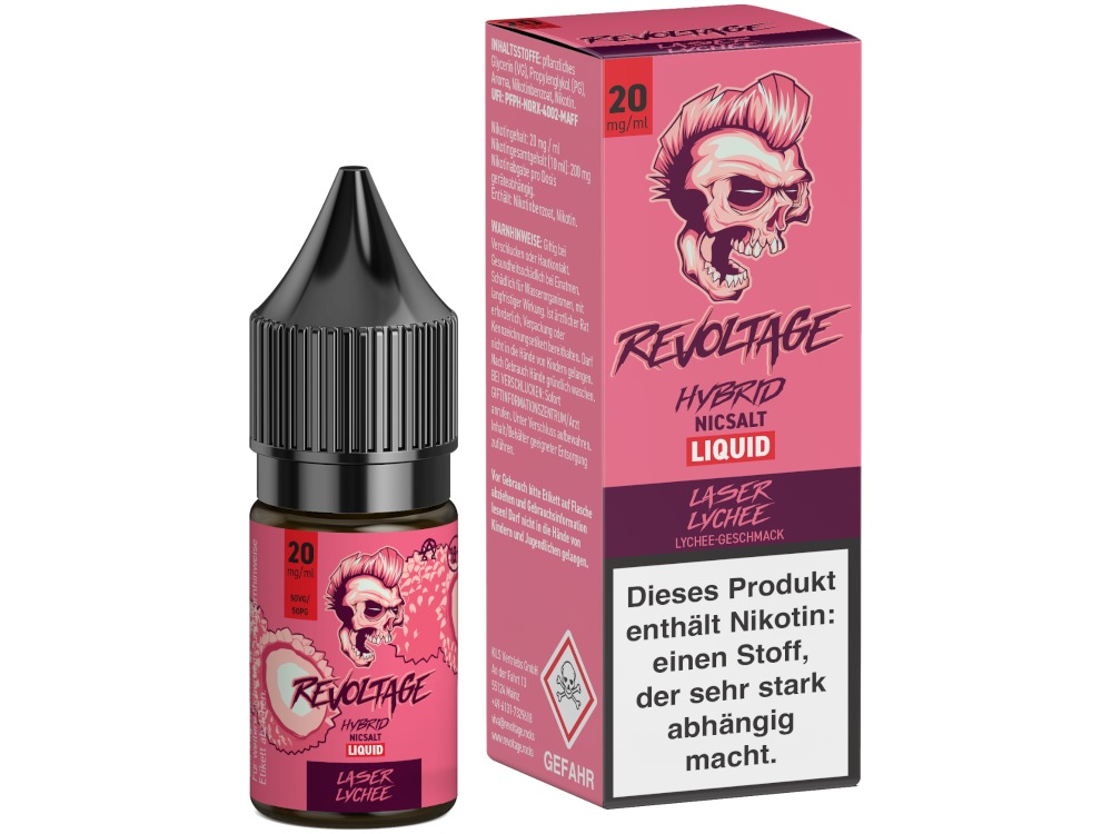Laser Lychee - Revoltage Hybrid Nikotinsalz Liquid