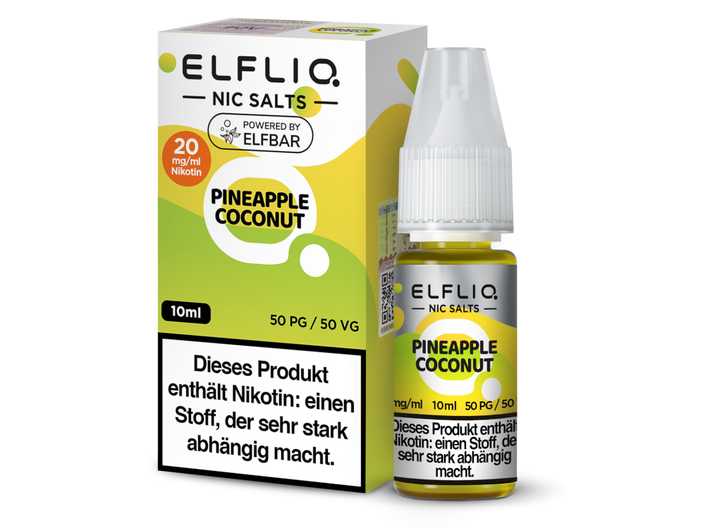 Pineapple Coconut - ELFLIQ Nikotinsalz Liquid