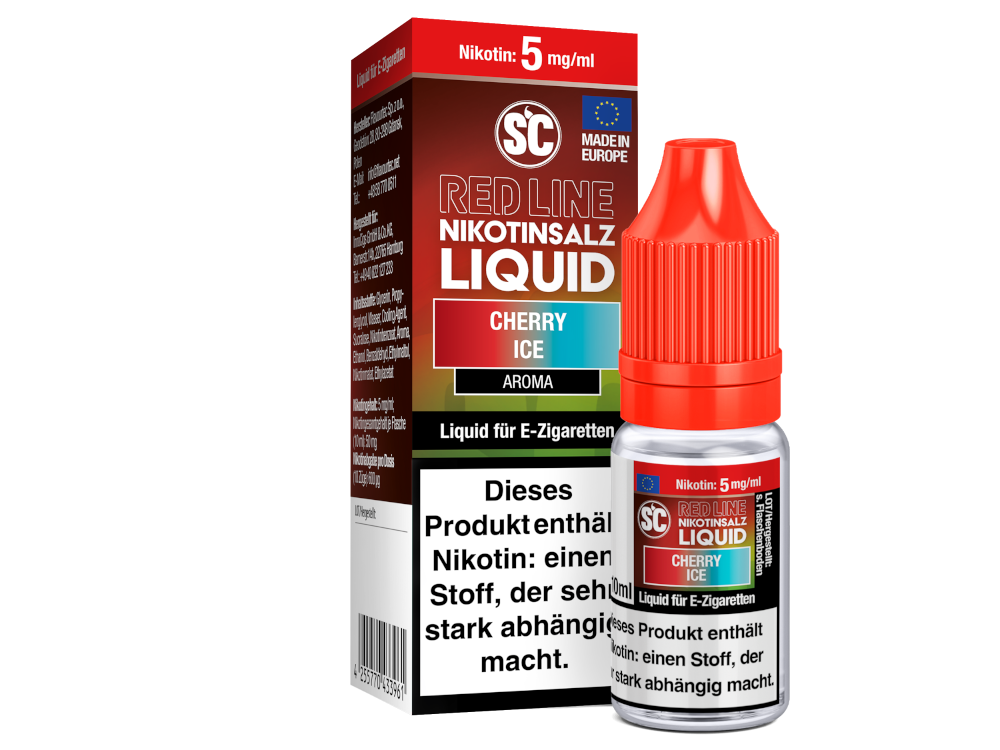 Cherry Ice - Red Line - SC Nikotinsalz Liquid