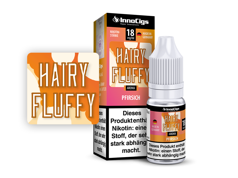 Hairy Fluffy Pfirsich - InnoCigs Liquid