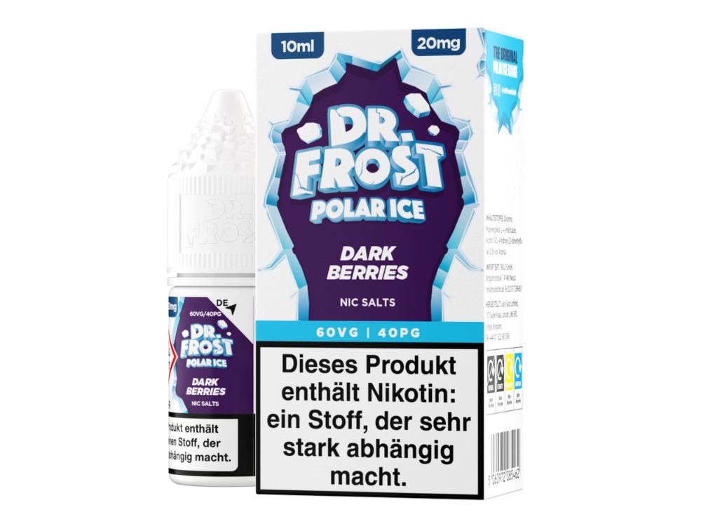 Dark Berries - Polar Ice - Dr. Frost Nikotinsalz Liquid