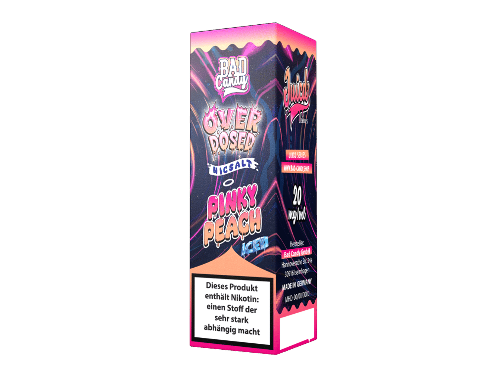 Pinky Peach - Juicd - Bad Candy Liquids Nikotinsalz Liquid