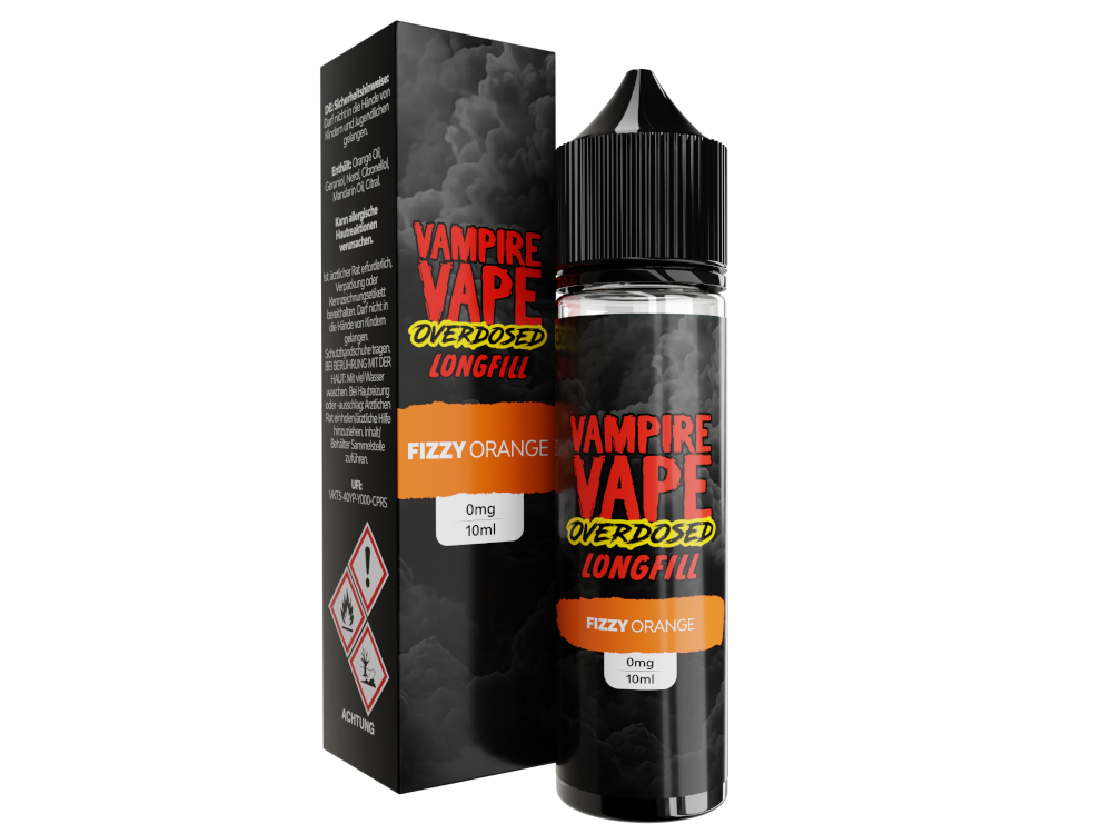 Fizzy Orange - Overdosed - Vampire Vape Aroma 10ml