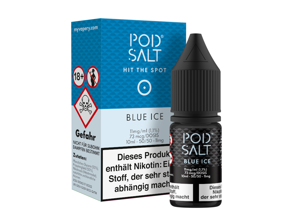 Blue Ice - Pod Salt Nikotinsalz Liquid