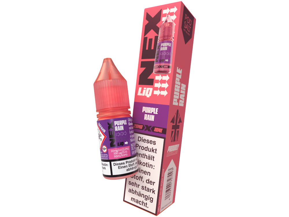 Purple Rain - NexLiq - Pod Salt Nikotinsalz Liquid