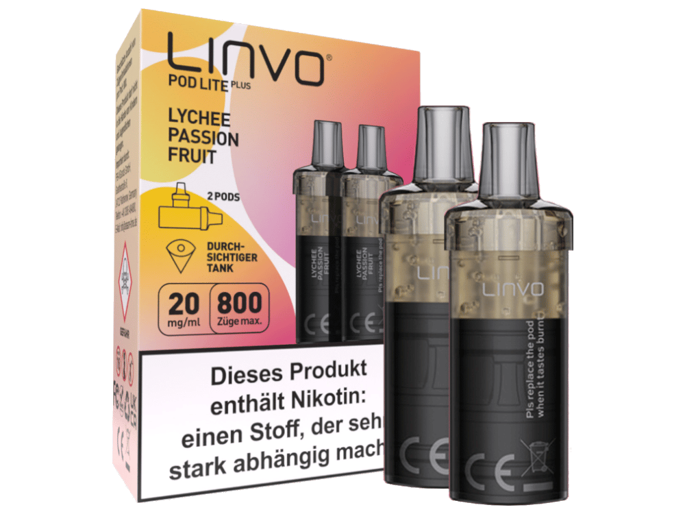 Linvo - Pod Lite Plus Cartridge 20 mg/ml (2 Stück pro Packung)