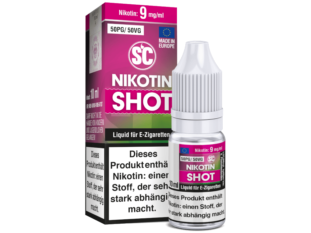 SC - 10ml Nikotin Shot 50/50
