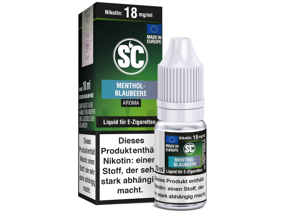 Menthol-Blaubeere - SC Liquid