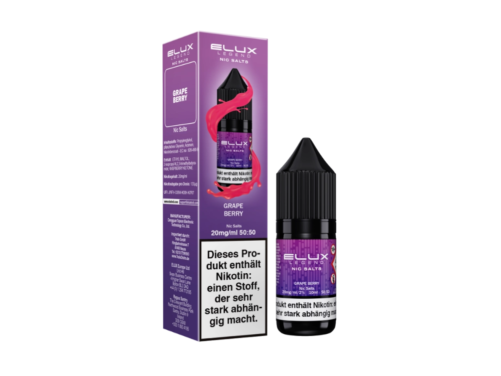 Grape Berry - Elux Nikotinsalz Liquid
