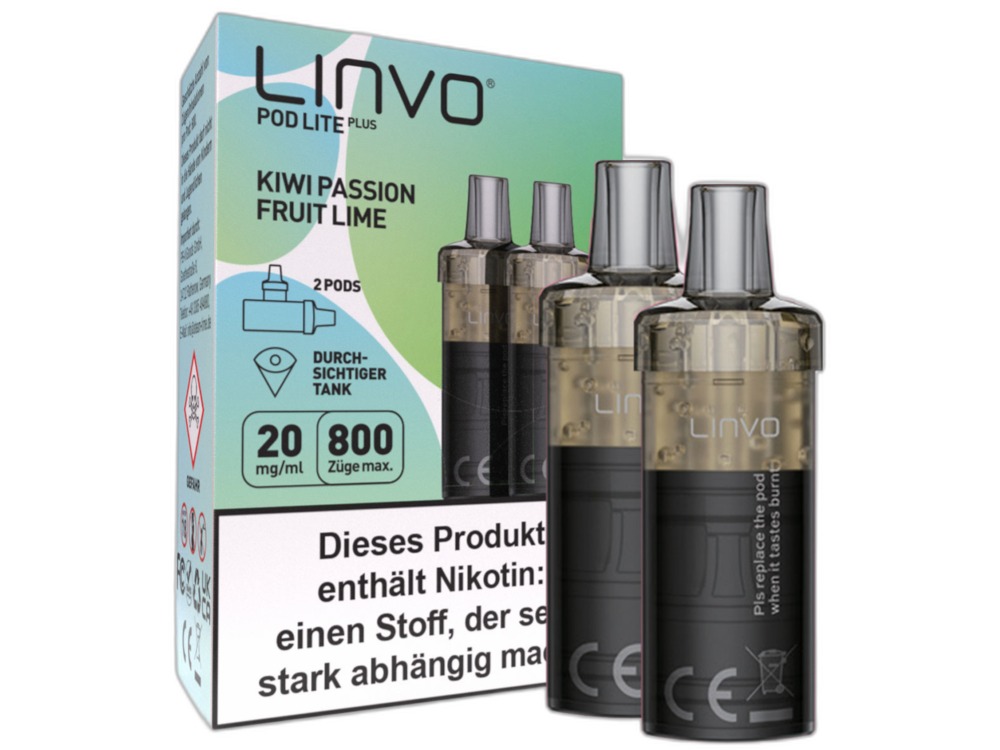 Linvo - Pod Lite Plus Cartridge 20 mg/ml (2 Stück pro Packung)