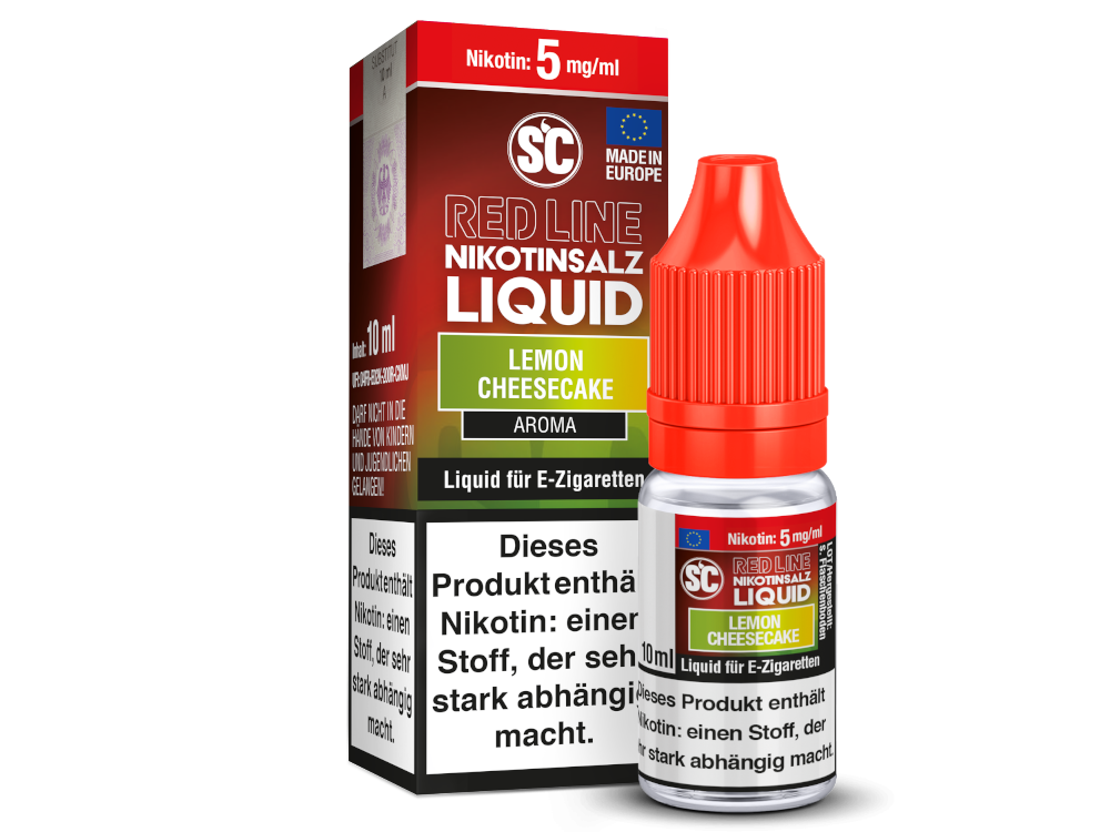 Lemon Cheesecake - Red Line - SC Nikotinsalz Liquid