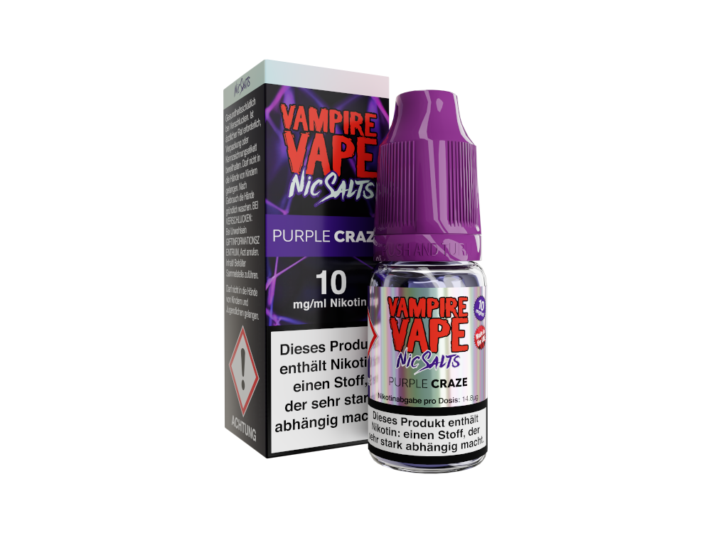 Purple Craze - Vampire Vape Nikotinsalz Liquid