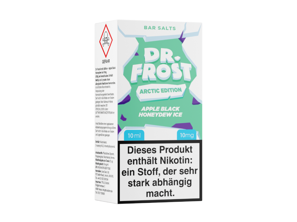 Apple Black Honeydew Ice - Arctic Edition - Dr. Frost Nikotinsalz Liquid