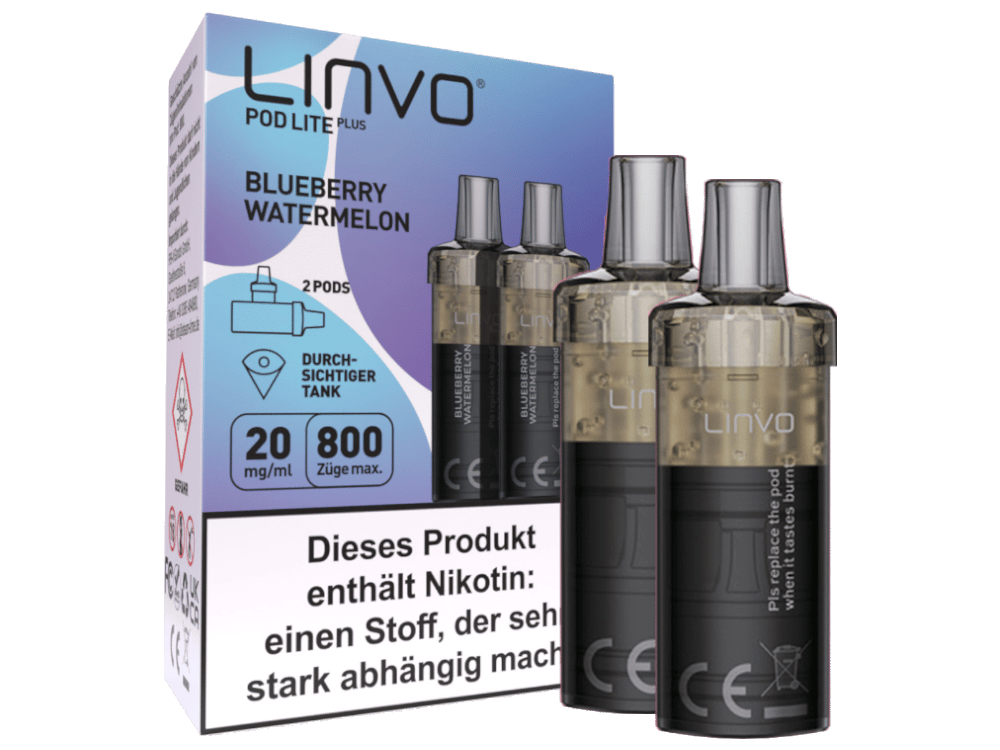 Linvo - Pod Lite Plus Cartridge 20 mg/ml (2 Stück pro Packung)