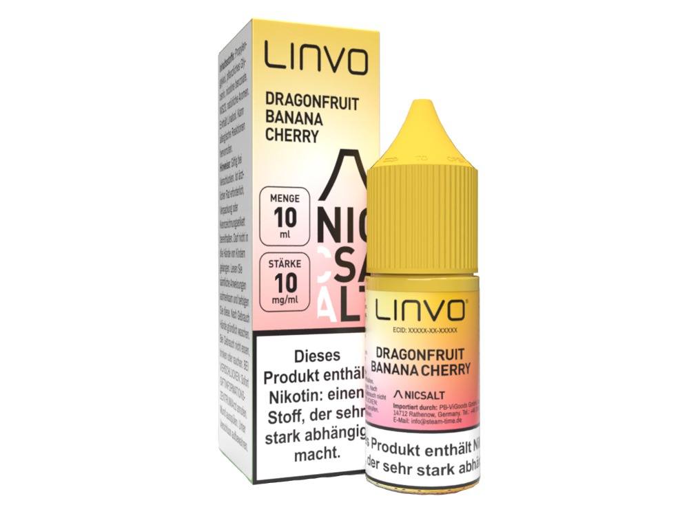 Dragonfruit Banana Cherry - Linvo Nikotinsalz Liquid