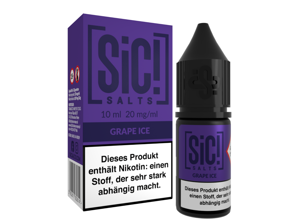 Grape Ice - SiC! Salts Nikotinsalz Liquid