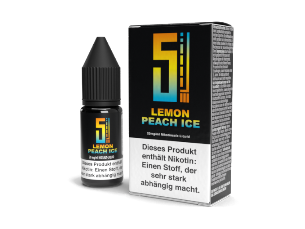 Lemon Peach Ice - 5EL Nikotinsalz Liquid