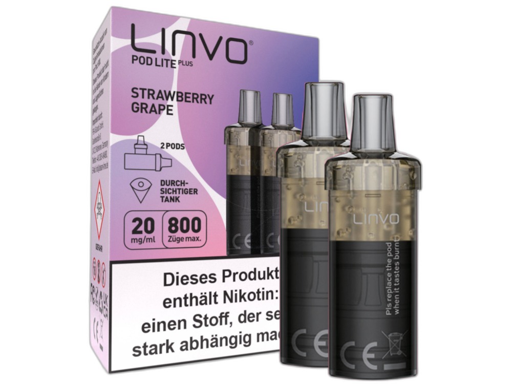 Linvo - Pod Lite Plus Cartridge 20 mg/ml (2 Stück pro Packung)
