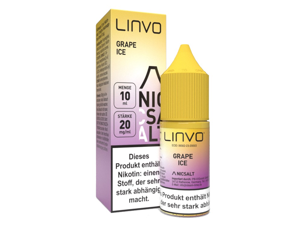 Grape Ice - Linvo Nikotinsalz Liquid