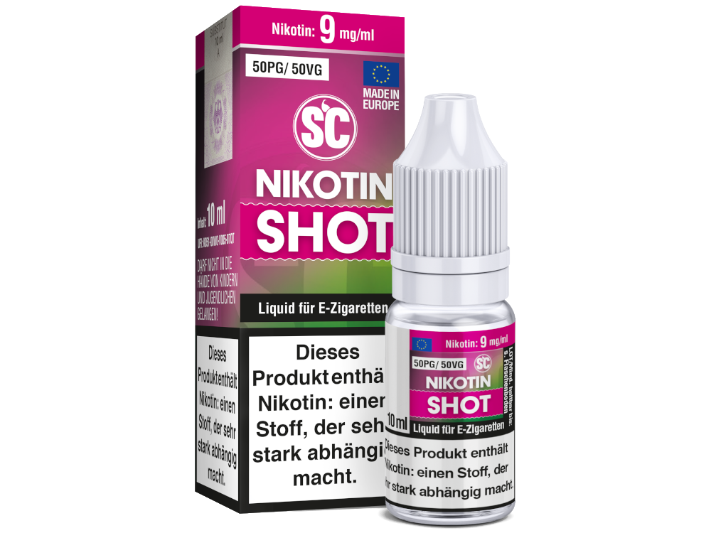 SC - 10ml Nikotin Shot 50/50