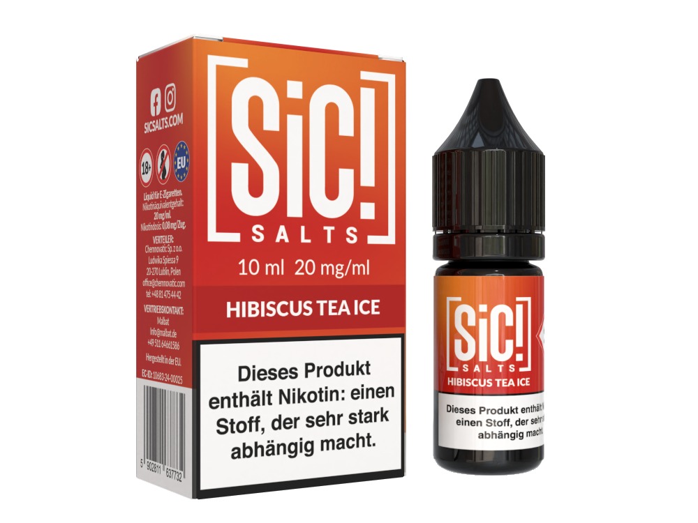 Hibiscus Tea Ice - SiC! Salts Nikotinsalz Liquid