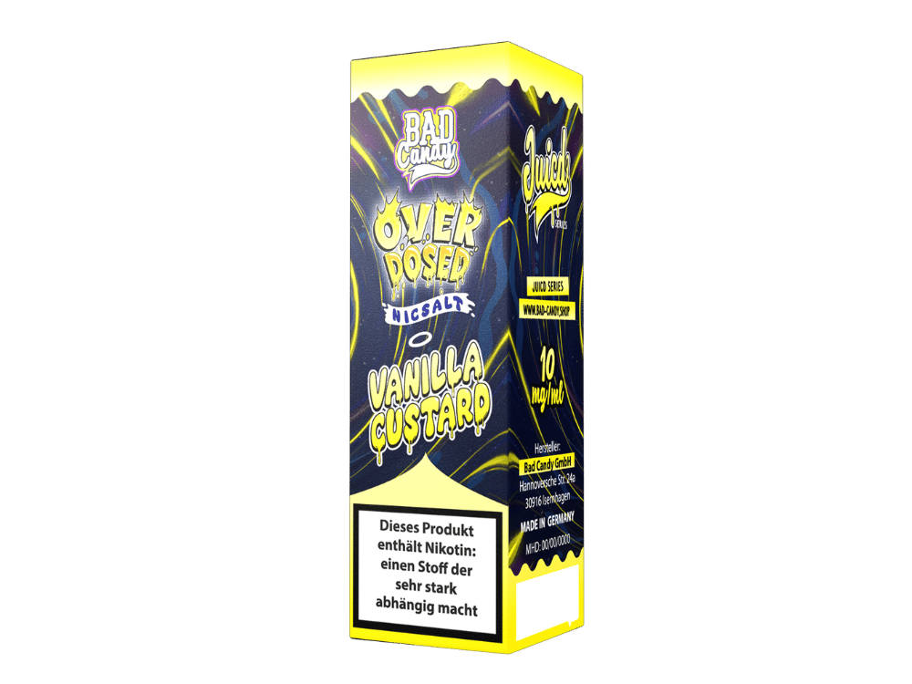 Vanilla Custard - Juicd - Bad Candy Liquids Nikotinsalz Liquid