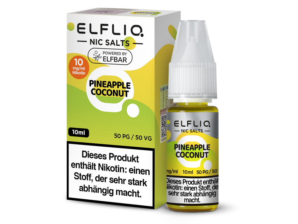 Pineapple Coconut - ELFLIQ Nikotinsalz Liquid