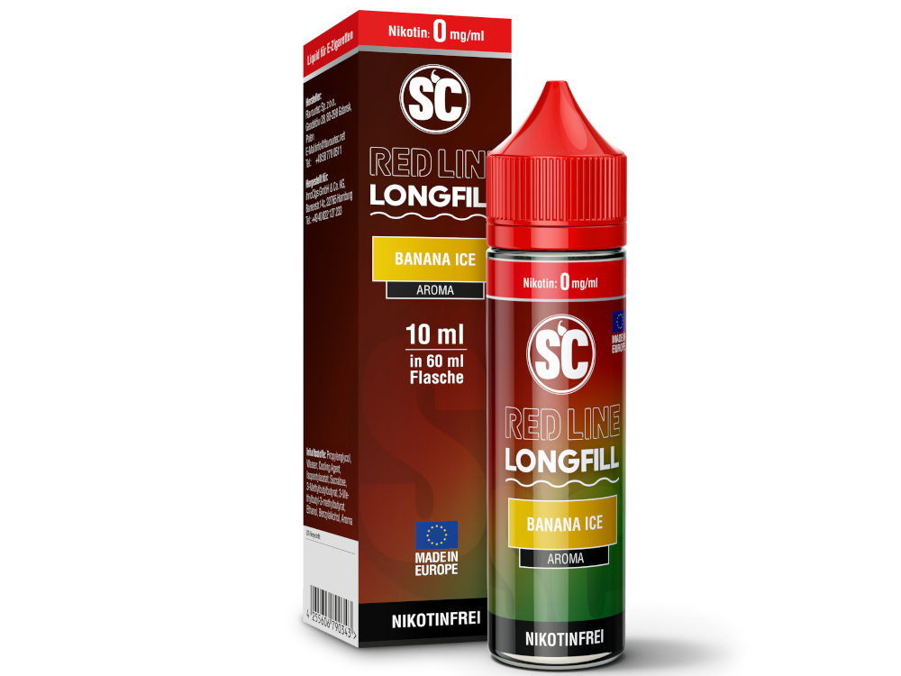 Banana Ice - Red Line - SC Longfills 10ml