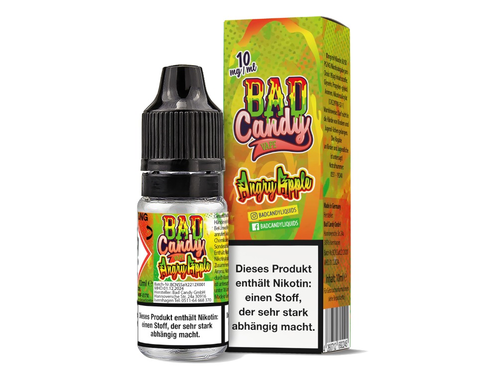 Angry Apple - Bad Candy Liquids Nikotinsalz Liquid