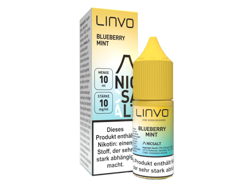 Blueberry Mint - Linvo Nikotinsalz Liquid