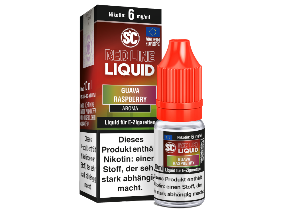 Guava Raspberry - Red Line - SC Liquid