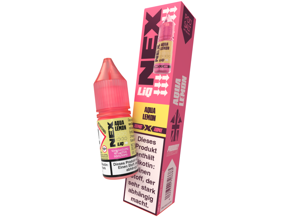 Aqua Lemon - NexLiq - Pod Salt Nikotinsalz Liquid