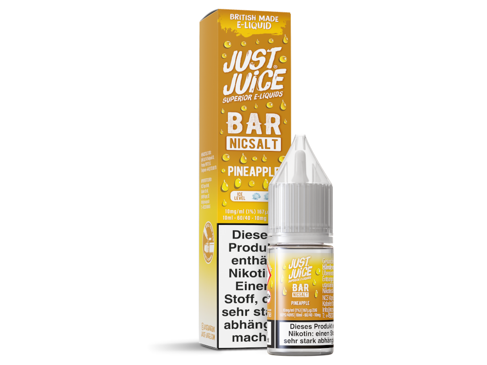 Pineapple - Just Juice Bar Nikotinsalz Liquid
