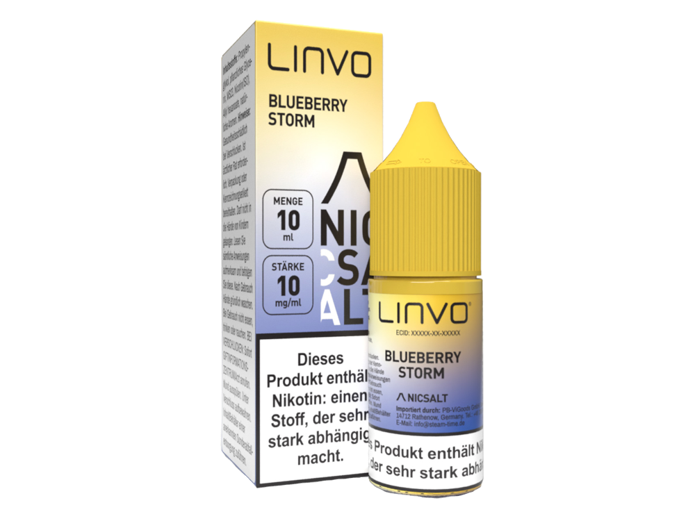 Blueberry Storm - Linvo Nikotinsalz Liquid